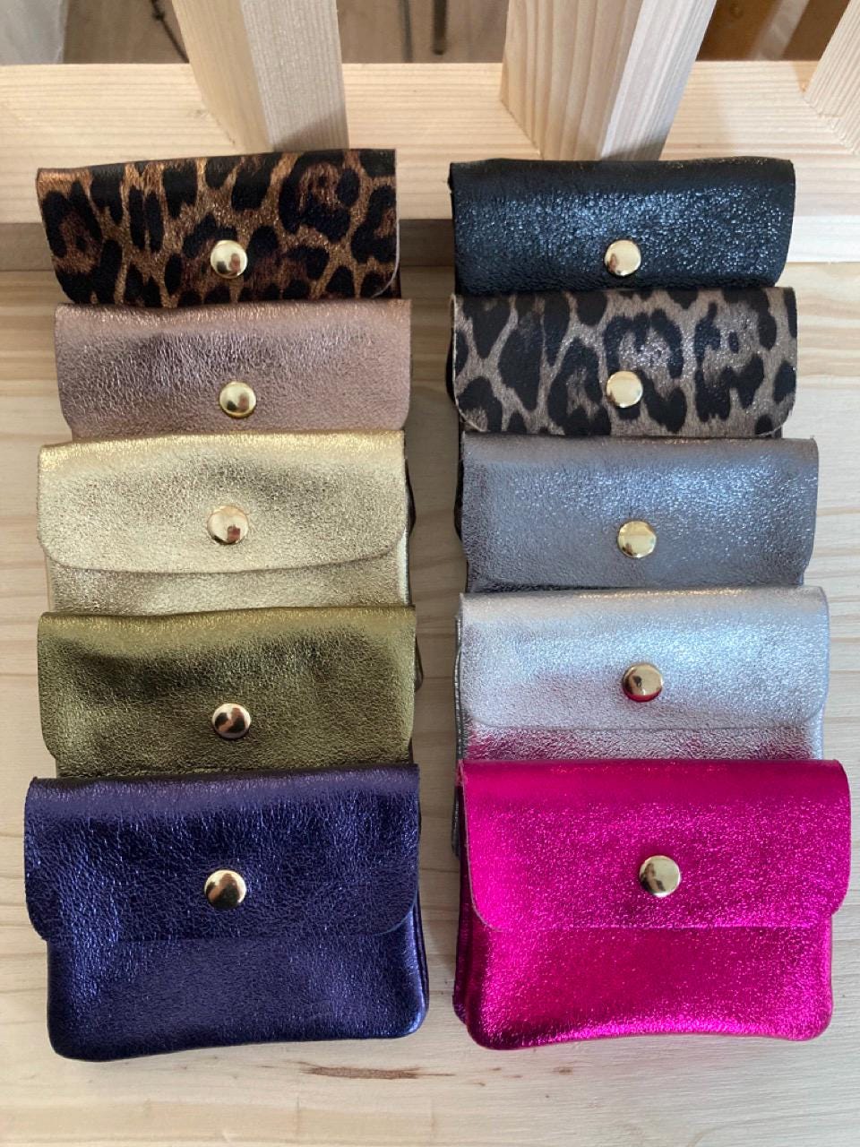 Maroquinerie 100% cuir d'Italie