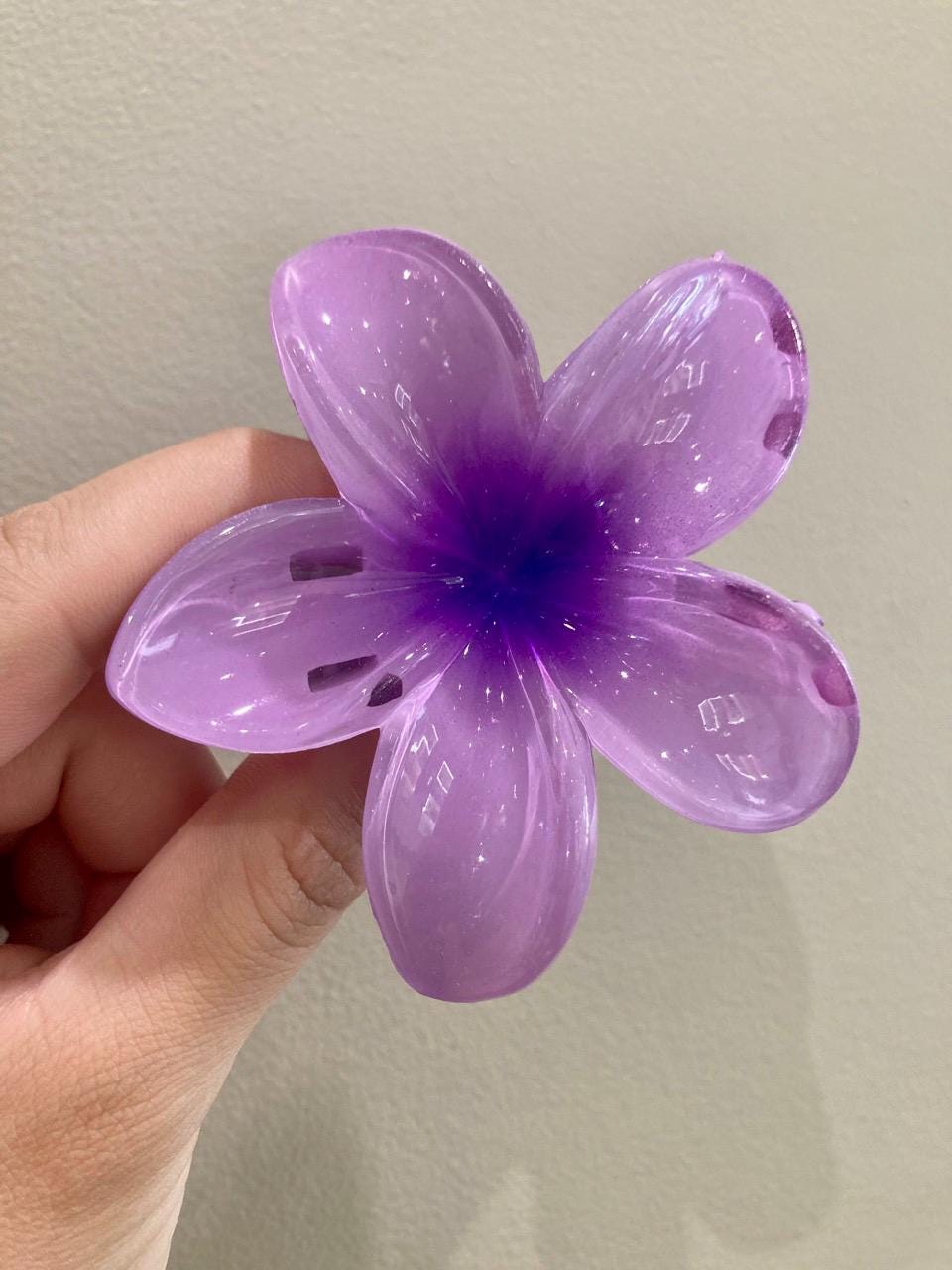 Pinces barettes à cheveux en forme de fleurs de tiaré