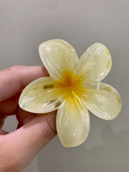 Pinces barettes à cheveux en forme de fleurs de tiaré