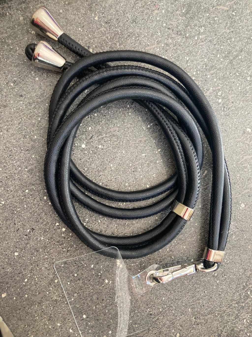 Sangle téléphone bandoulière en similicuir – Tour de cou universel – Lanière téléphone mains libres