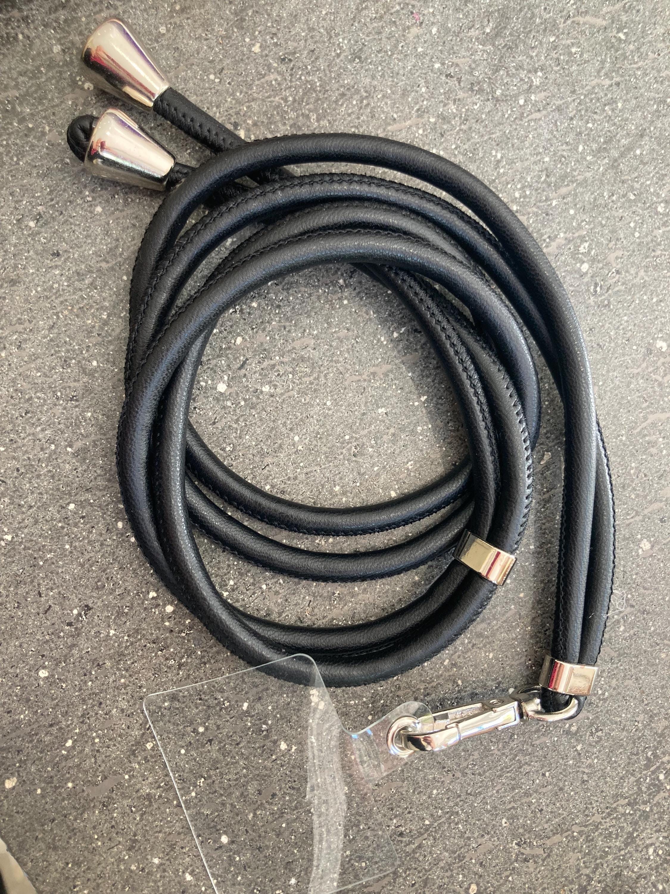 Sangle téléphone bandoulière en similicuir – Tour de cou universel – Lanière téléphone mains libres