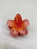 Petites pinces barettes à cheveux colorées en forme de fleurs de tiaré
