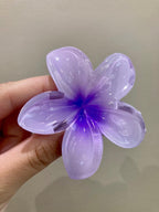 Pinces barettes à cheveux en forme de fleurs de tiaré