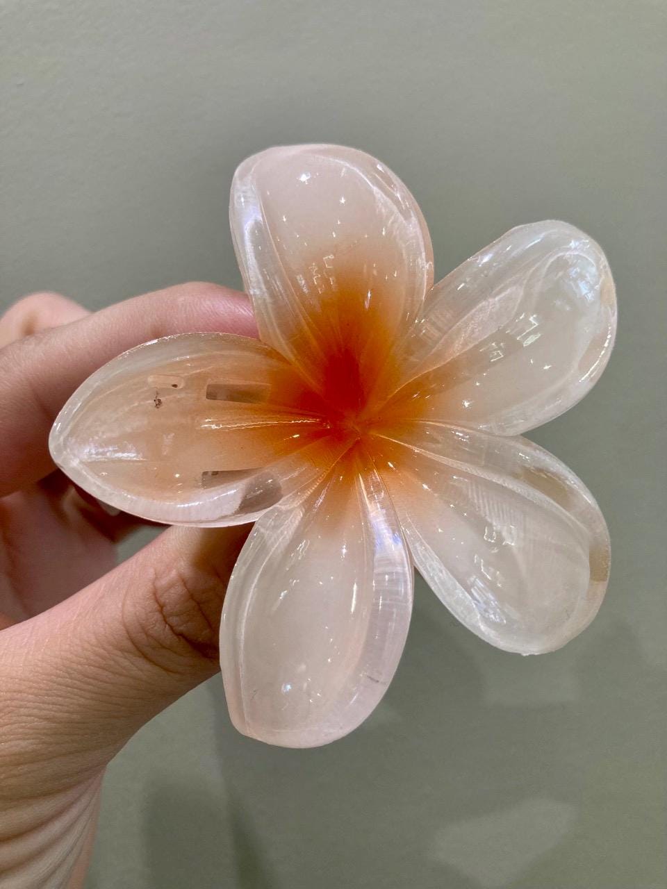 Pinces barettes à cheveux en forme de fleurs de tiaré