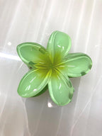 Pinces barettes à cheveux colorées en forme de fleurs de tiaré