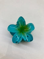 Petites pinces barettes à cheveux colorées en forme de fleurs de tiaré