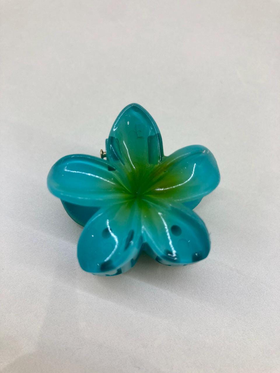 Petites pinces barettes à cheveux colorées en forme de fleurs de tiaré