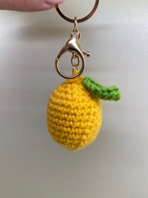 Porte clé fruits et fleurs , grigri de sac et de clés