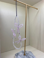 Bijoux de téléphone, dragonne pour téléphone avec perles colorées, Chaîne pour téléphone, Breloque pour téléphone, Accessoires de téléphone