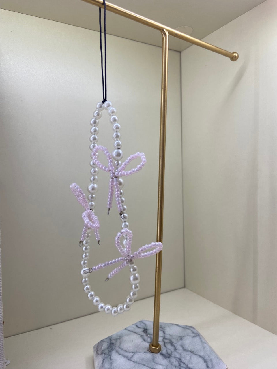 Bijoux de téléphone, dragonne pour téléphone avec perles colorées, Chaîne pour téléphone, Breloque pour téléphone, Accessoires de téléphone