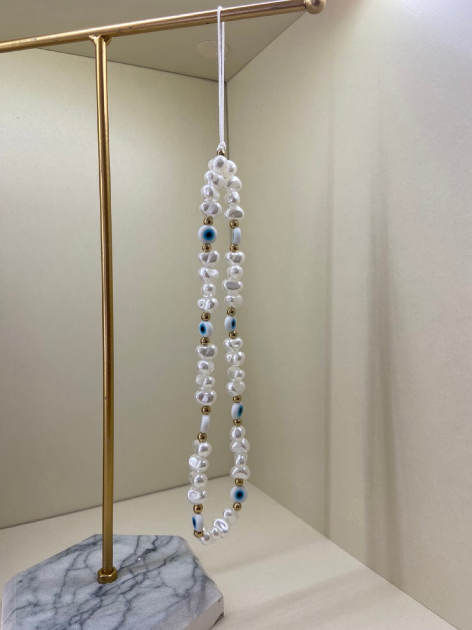 Bijoux de téléphone, dragonne pour téléphone avec perles colorées, Chaîne pour téléphone, Breloque pour téléphone, Accessoires de téléphone