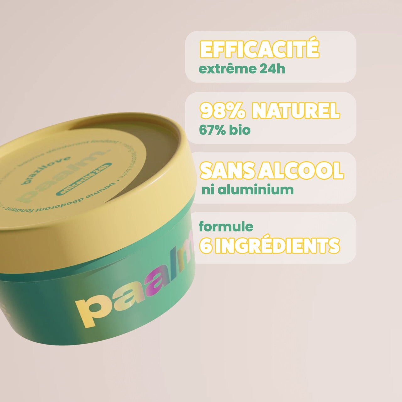 Baume déodorant