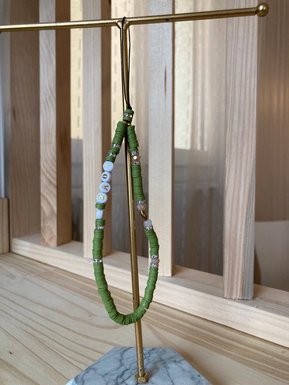 Bijoux de téléphone, dragonne pour téléphone avec perles colorées, Chaîne pour téléphone, Breloque pour téléphone, Accessoires de téléphone