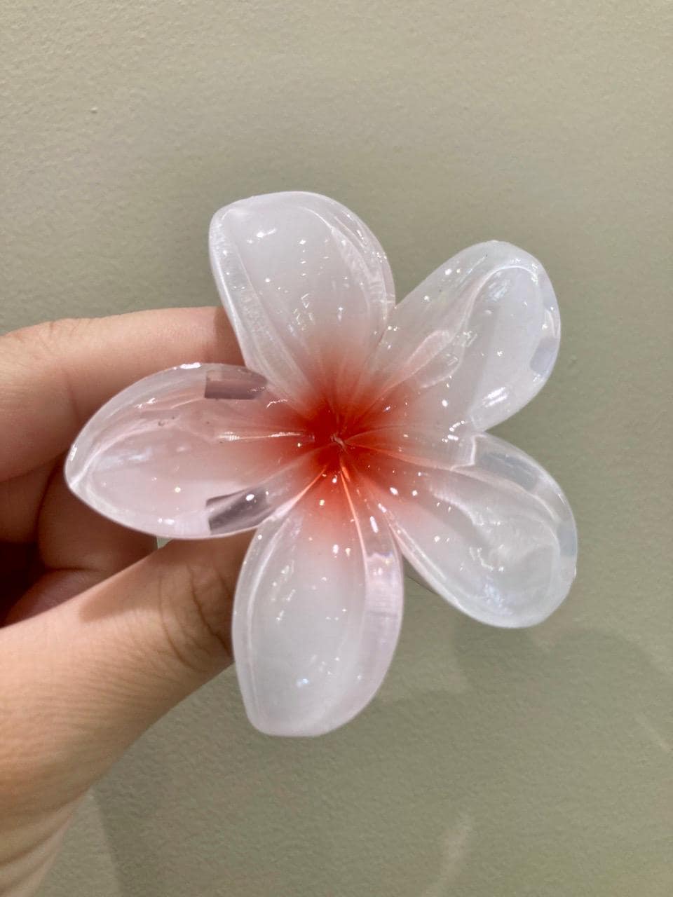 Pinces barettes à cheveux en forme de fleurs de tiaré