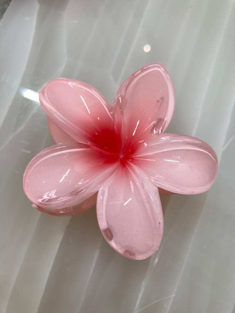 Pinces barettes à cheveux colorées en forme de fleurs de tiaré