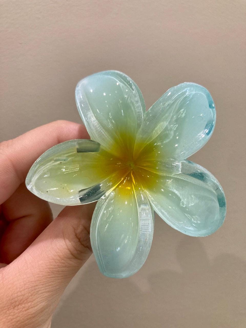 Pinces barettes à cheveux en forme de fleurs de tiaré